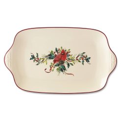 Alternative view of Lenox Heritage Lenox Heritage Winter Greetings Oversized Platter