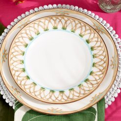 Alternative view of Lenox Heritage Lenox Heritage British Colonial Bamboo Accent Plate