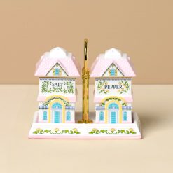 Lenox Heritage Lenox Heritage Lenox Spice Village Salt & Pepper with Tray