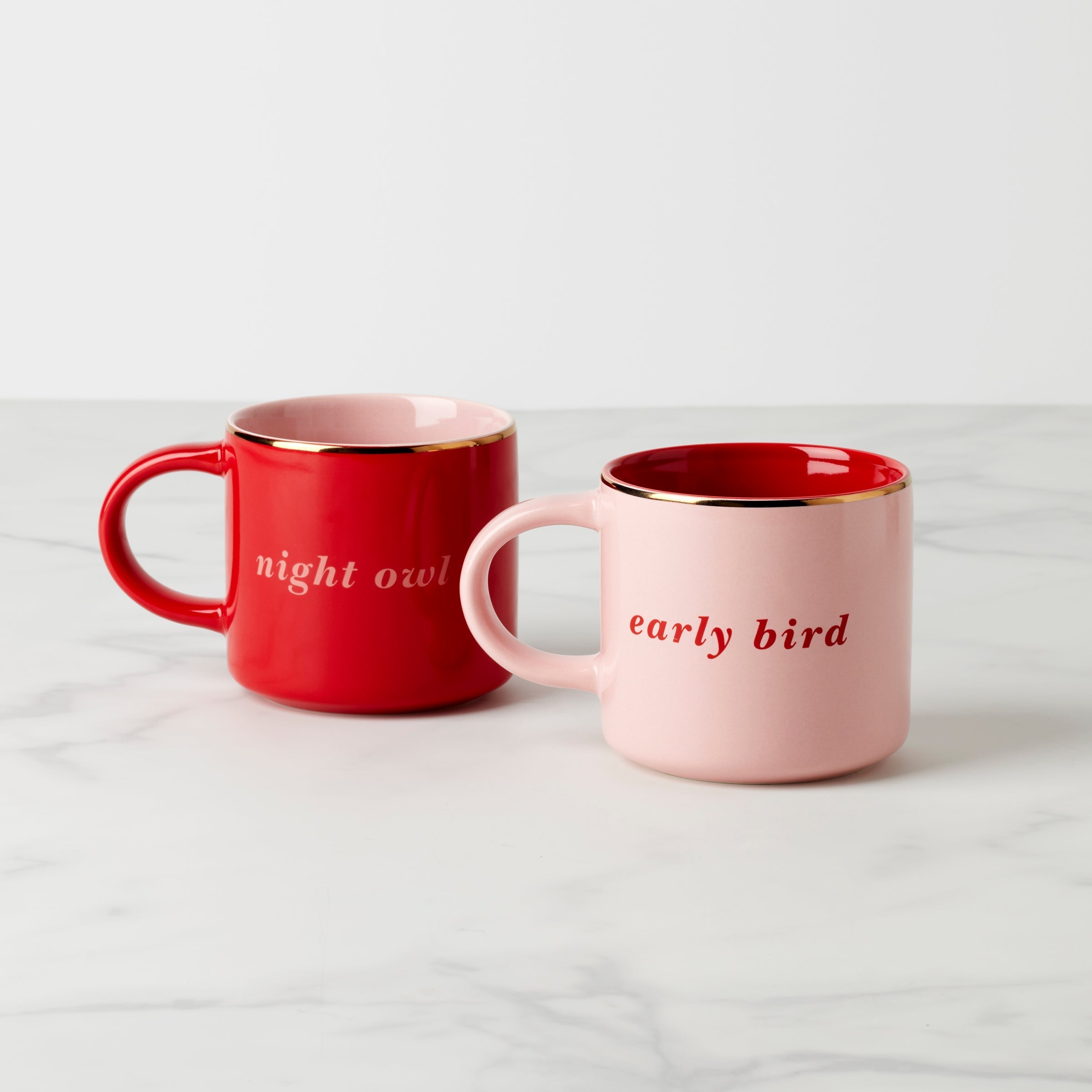 Lenox Heritage Lenox Heritage Two of a Kind Early Bird & Night Owl Mugs, Set of 2 - Image 2