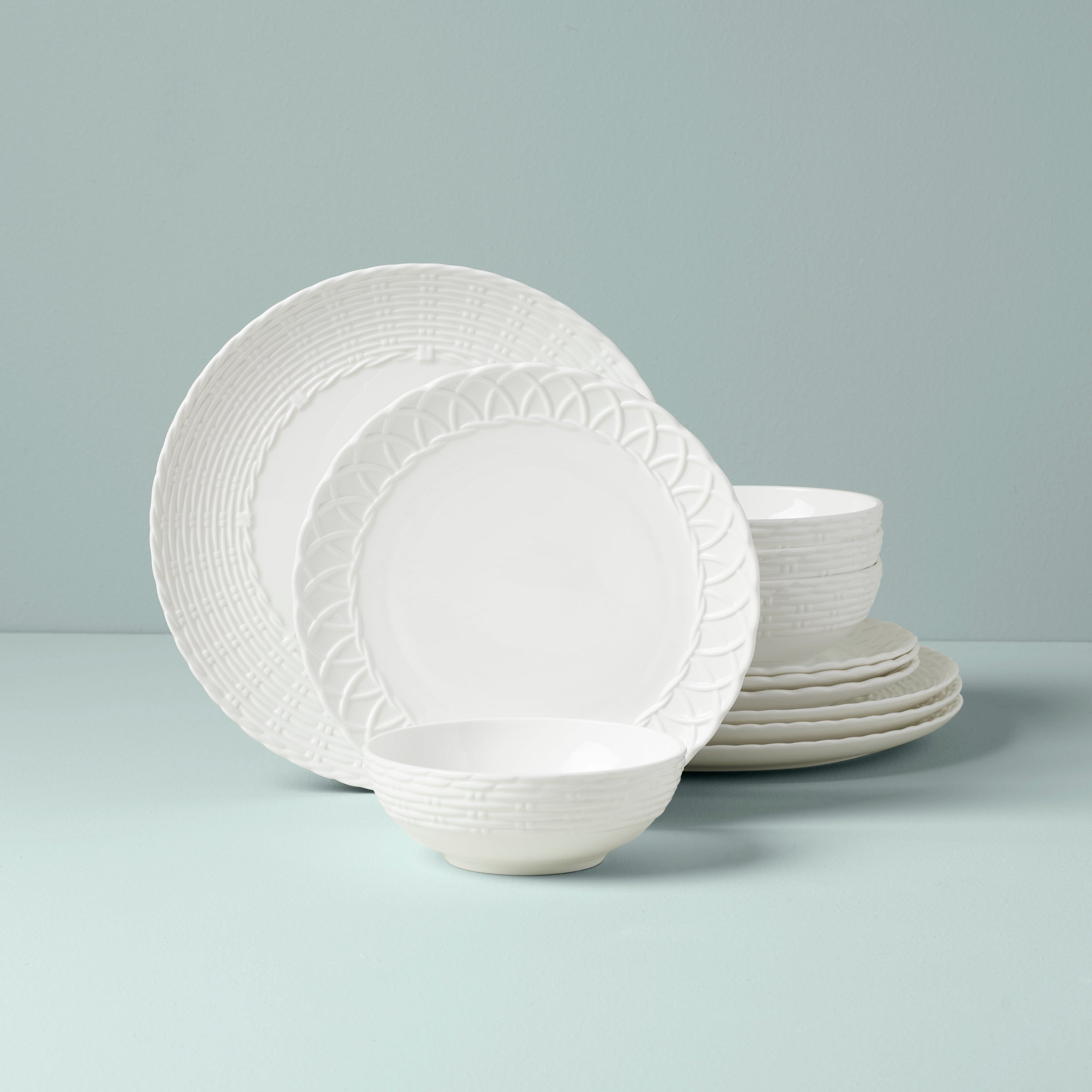 Lenox Heritage Lenox Heritage Wicker Creek 12-Piece Dinnerware Set