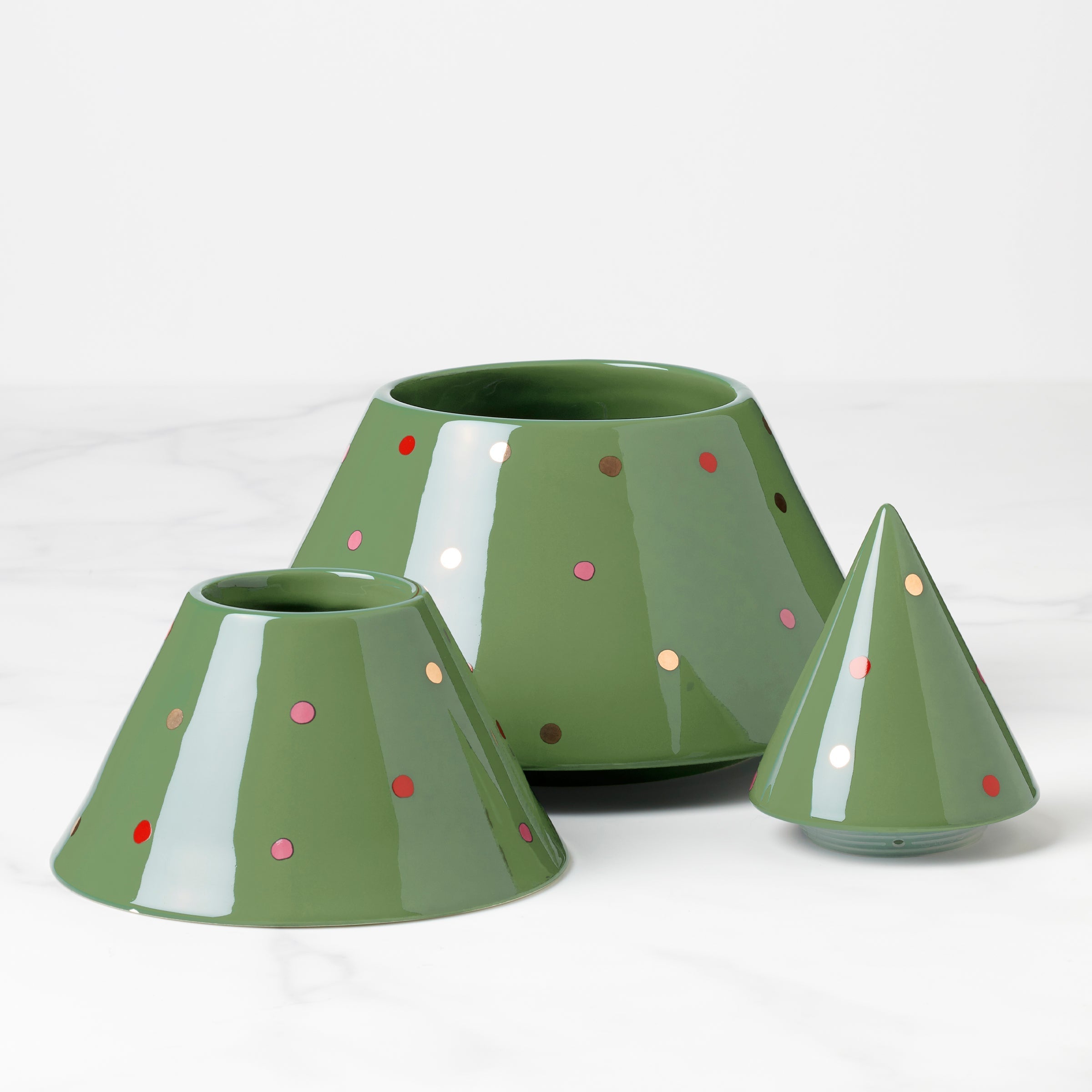 Lenox Heritage Lenox Heritage Figural Evergreen Treat Jar - Image 3