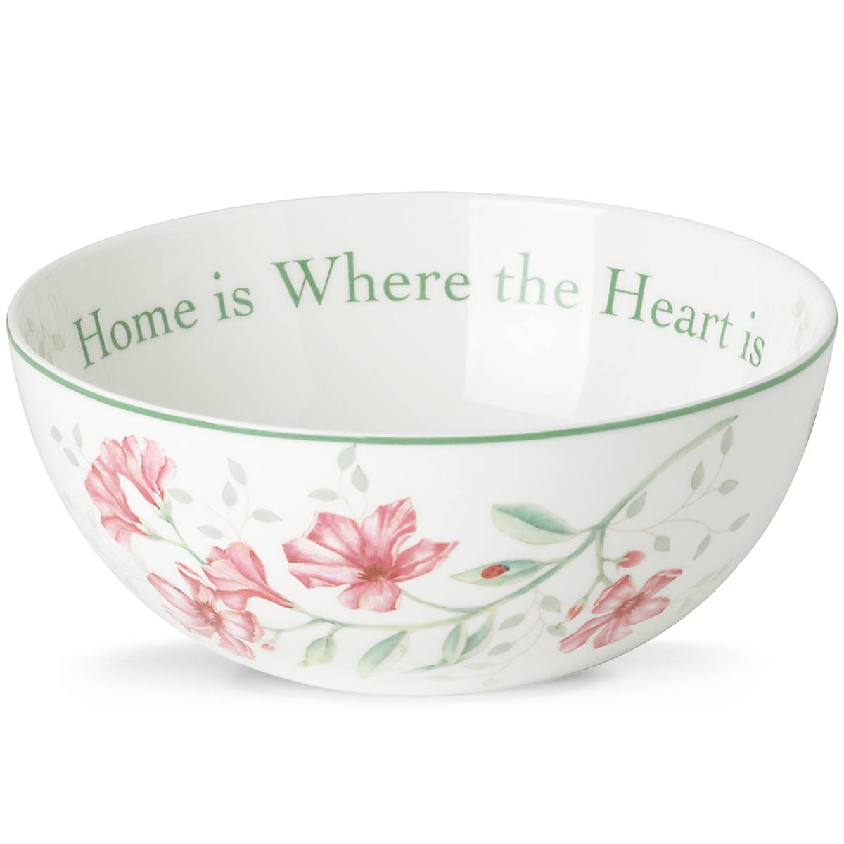 Lenox Heritage Lenox Heritage Butterfly Meadow Home is Where The Heart is Bowl - Image 3