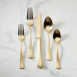 Lenox Heritage Lenox Heritage Portola Gold Satin 20-Piece Flatware Set