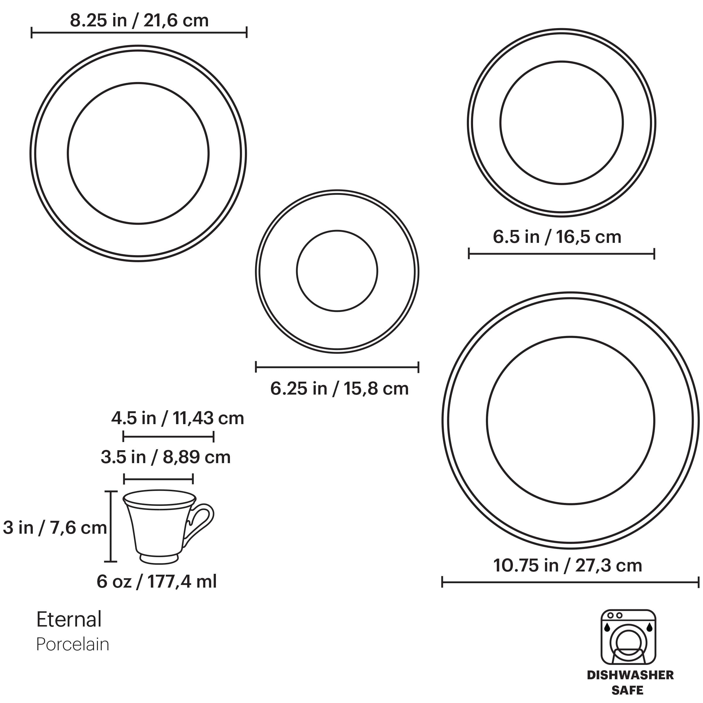 Lenox Heritage Lenox Heritage Eternal 5-Piece Place Setting - Image 6
