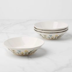 Lenox Heritage Lenox Heritage Wildflowers Dinner Bowls, Set of 4