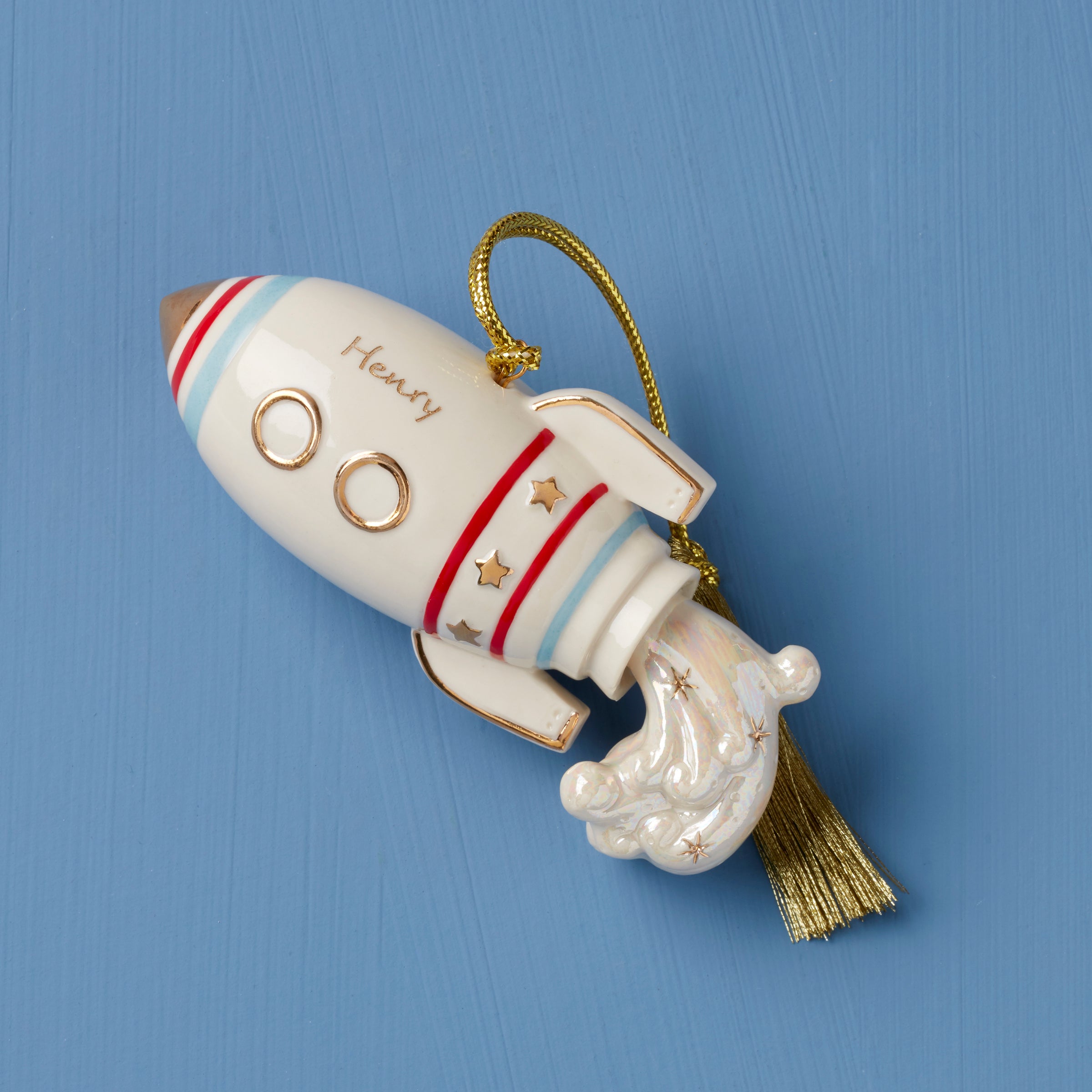 Lenox Heritage Lenox Heritage Personalized Rocket Ornament