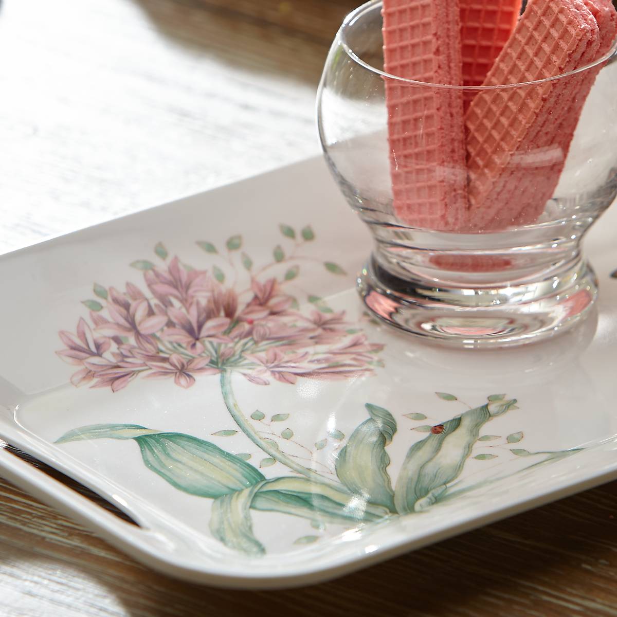 Lenox Heritage Lenox Heritage Butterfly Meadow Melamine Hors d'Oeuvres Tray - Image 7