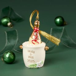 Alternative view of Lenox Heritage Lenox Heritage Personalized Champagne Bucket Ornament