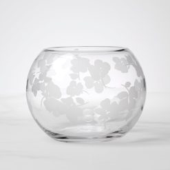 Lenox Heritage Lenox Heritage Spring Pansies Glass Petite Rose Bowl