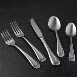 Alternative view of Lenox Heritage Lenox Heritage Satin Sand Dune Salad Forks, Set of 4