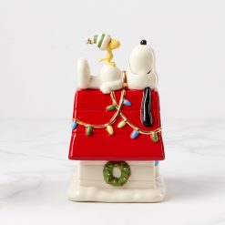 Alternative view of Lenox Heritage Lenox Heritage Snoopy Christmas Covered Candy Dish