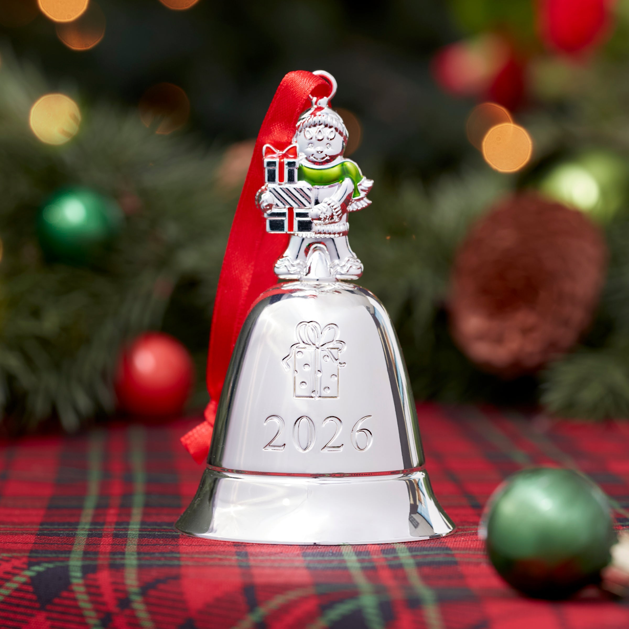 Lenox Heritage Lenox Heritage 2026 Annual Musical Bell Ornament - Image 3