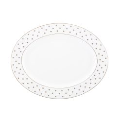 Lenox Heritage Lenox Heritage Larabee Road Platinum Oval Platter