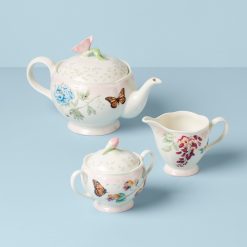 Lenox Heritage Lenox Heritage Butterfly Meadow Pink Ombre 5-Piece Tea Set