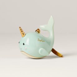 Lenox Heritage Lenox Heritage Personalized Narwhal Ornament