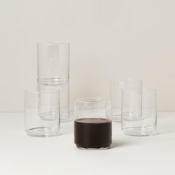 Alternative view of Lenox Heritage Lenox Heritage Tuscany Classics Stackable Clear Tall Glasses, Set of 6
