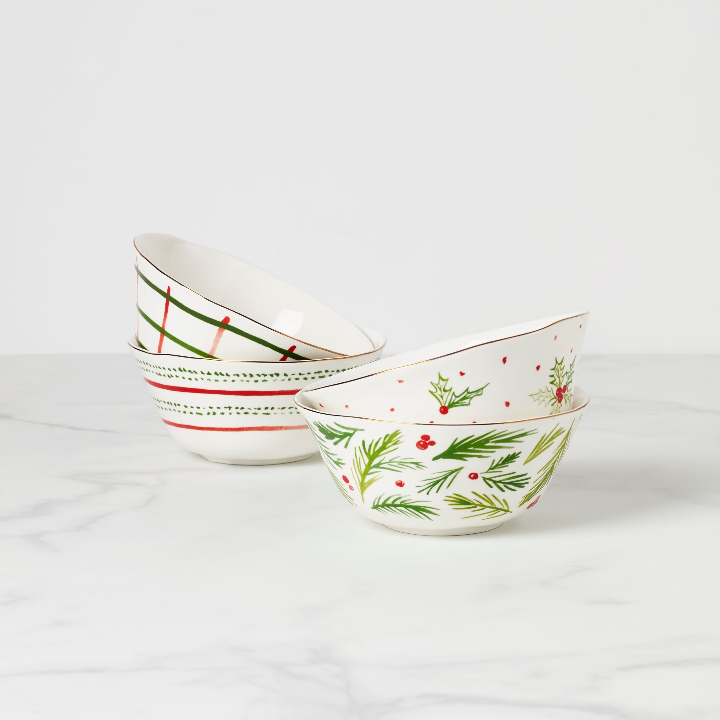Lenox Heritage Lenox Heritage Bayberry All-Purpose Bowls, Set of 4