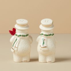 Alternative view of Lenox Heritage Lenox Heritage Happy Holly Days Snowmen Salt & Pepper Set