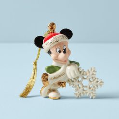 Lenox Heritage Lenox Heritage Personalized Mickey Mouse Snowflake Ornament
