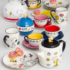 Alternative view of Lenox Heritage Lenox Heritage Chef Snoopy Tea Cup & Saucers, Set of 4