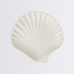 Lenox Heritage Lenox Heritage Bamboo Natural Shell Plates, Set of 6