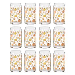 Lenox Heritage Lenox Heritage Harvest Can Cooler Glasses, Set of 12