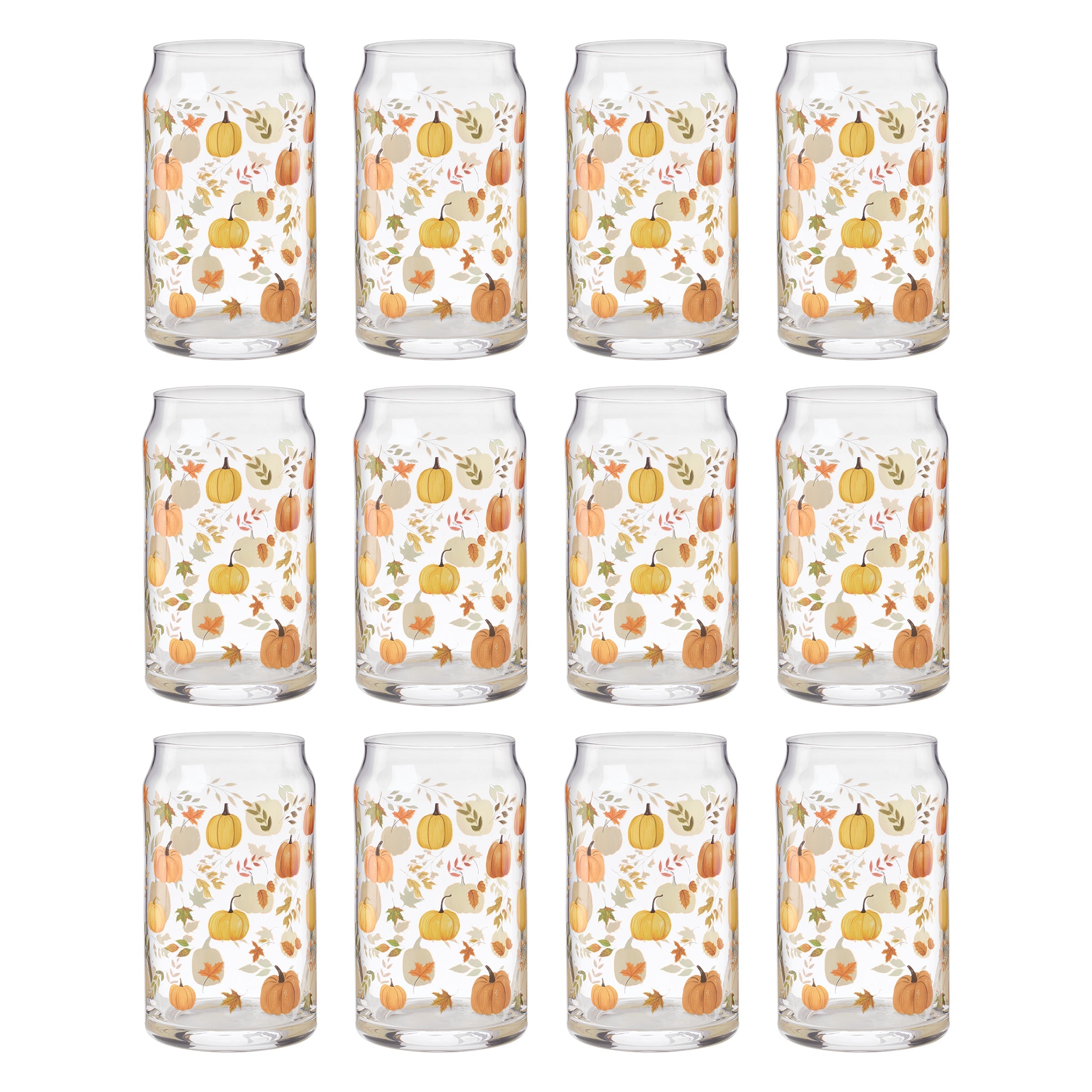 Lenox Heritage Lenox Heritage Harvest Can Cooler Glasses, Set of 12