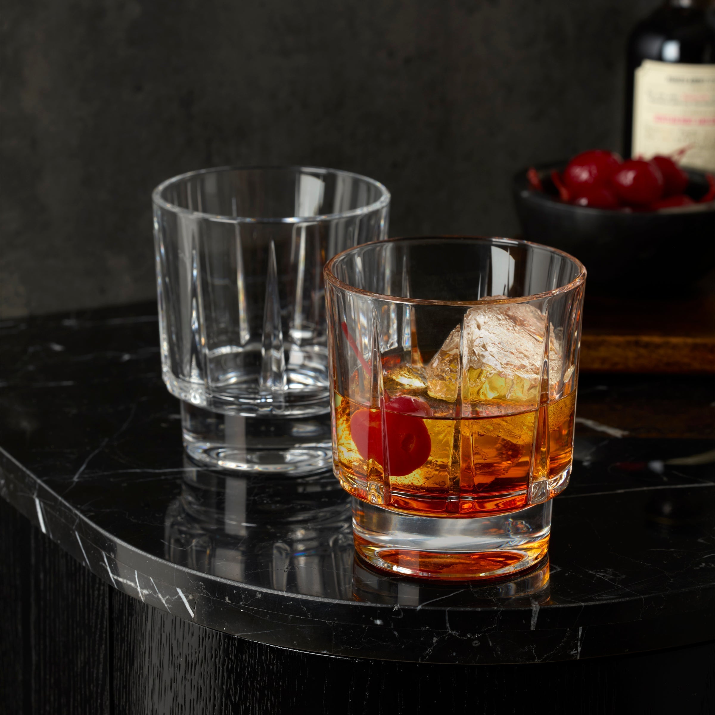 Lenox Heritage Lenox Heritage Estate Crystal Double Old Fashion Glasses, Set of 4 - Image 2