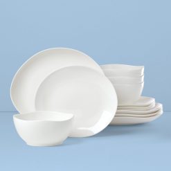 Lenox Heritage Lenox Heritage Studio 1414 Curve 12-Piece Dinnerware Set