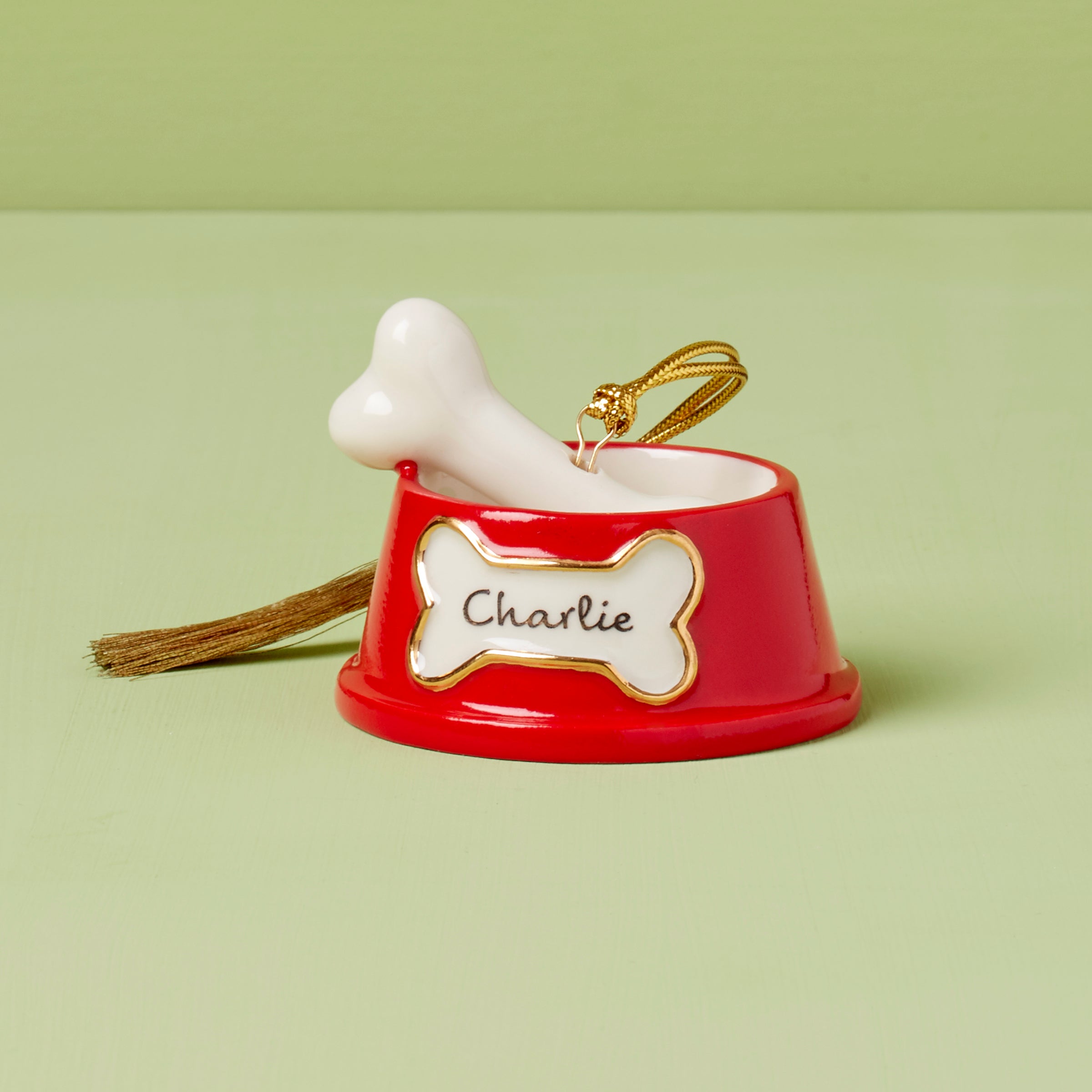 Lenox Heritage Lenox Heritage Personalized Dog Bone Ornament
