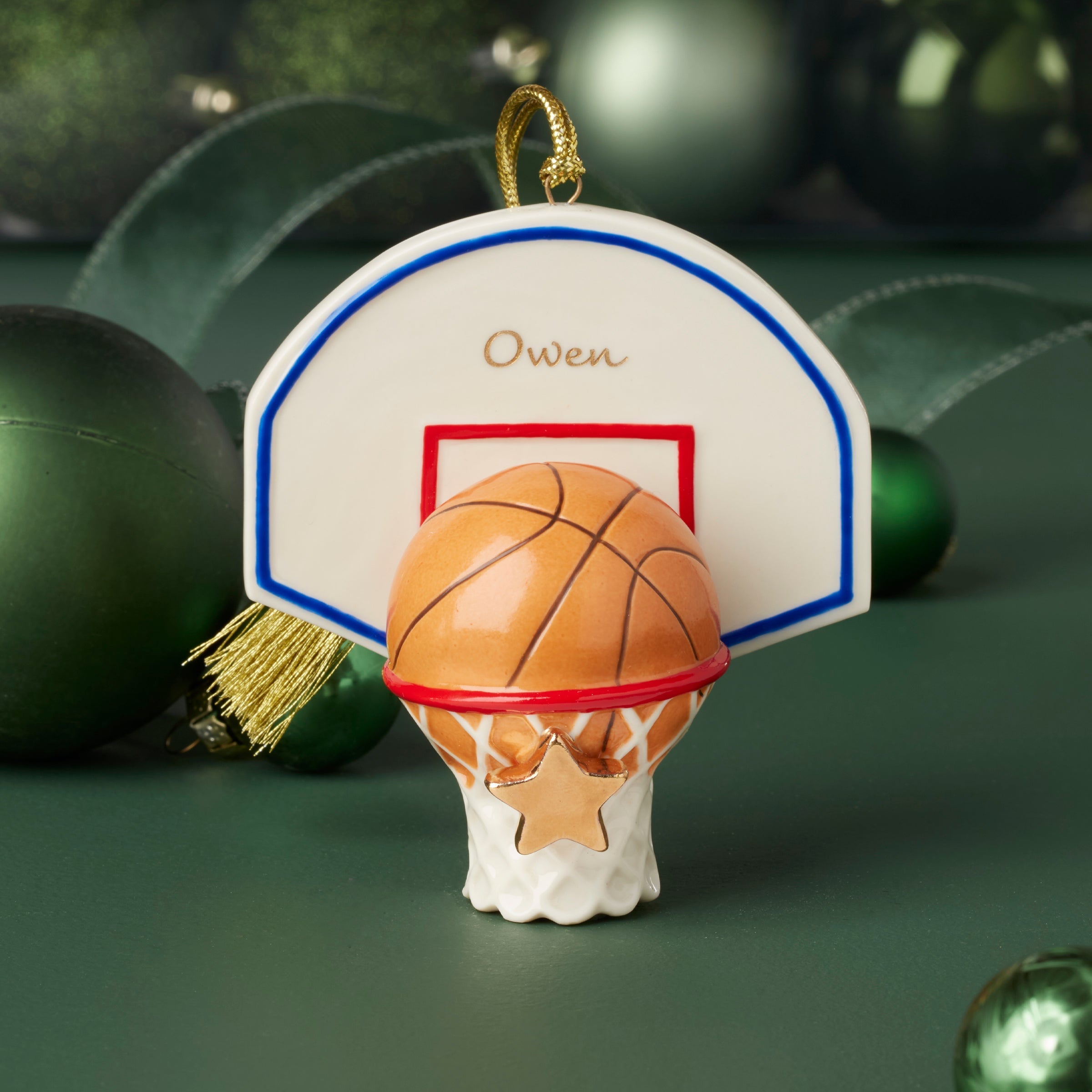 Lenox Heritage Lenox Heritage Personalized Basketball Ornament - Image 6