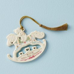 Lenox Heritage Lenox Heritage 2026 Baby's 1st Christmas Rocking Horse Ornament