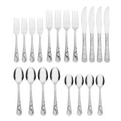 Alternative view of Lenox Heritage Lenox Heritage Felicity Sand 20-Piece Flatware Set