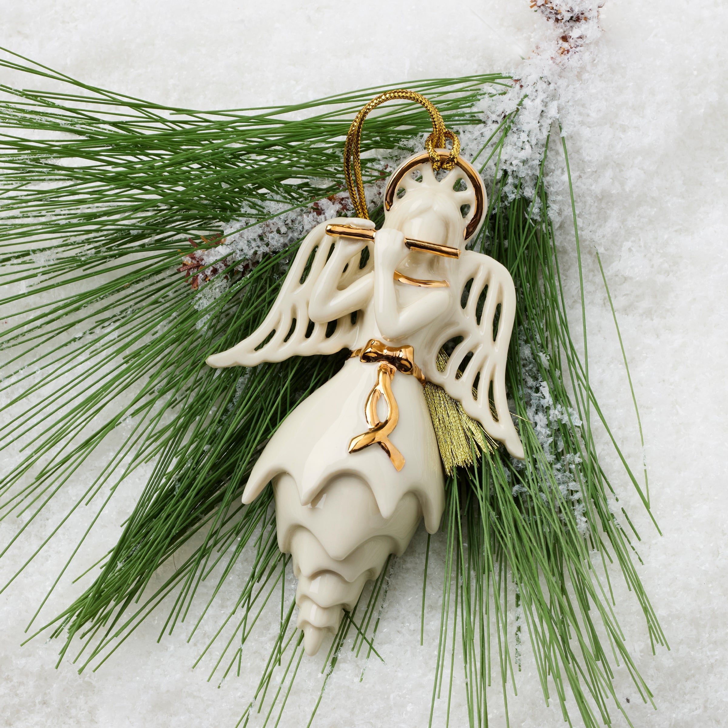Lenox Heritage Lenox Heritage Angel of the Sea Ornament - Image 2