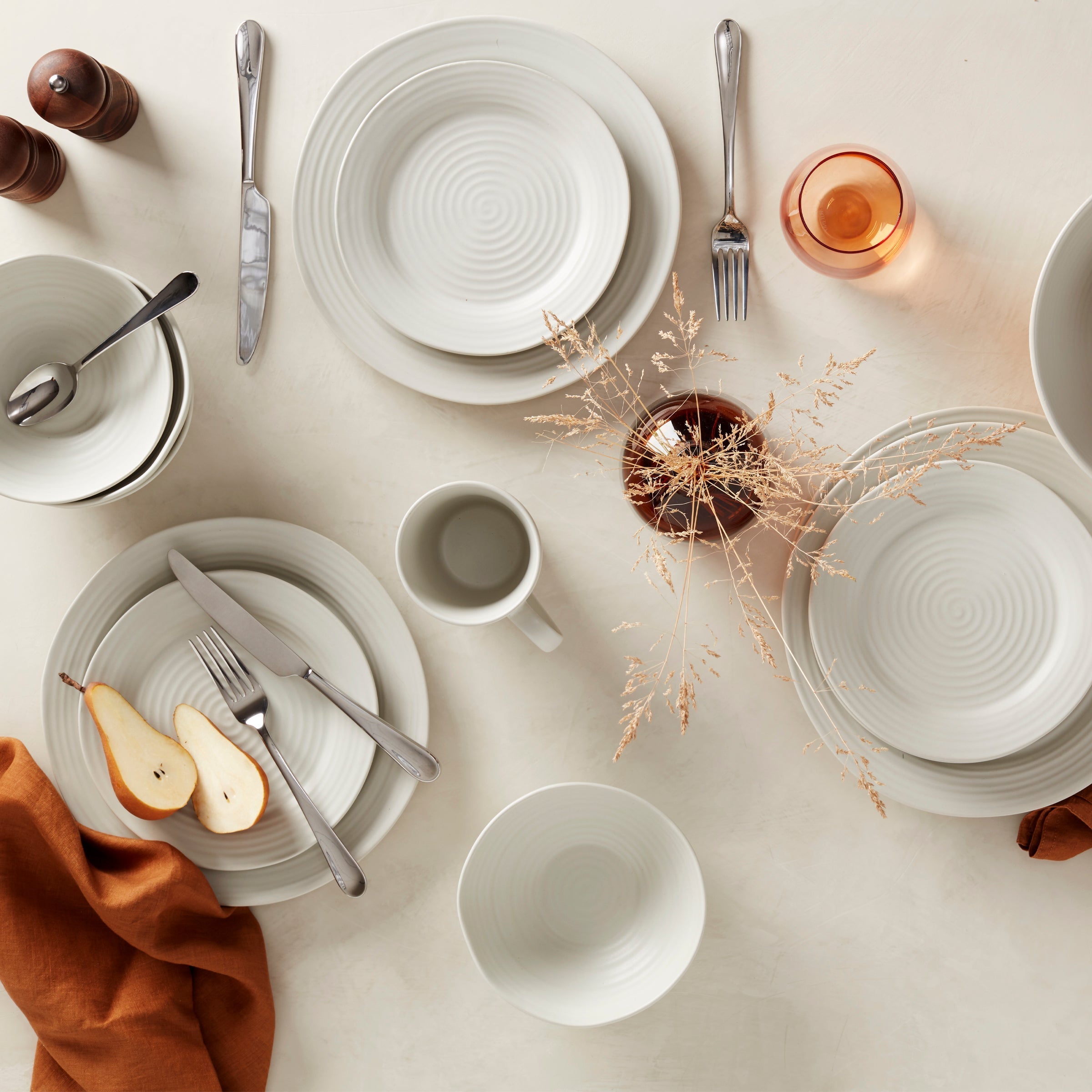 Lenox Heritage Lenox Heritage Ridge White 12-Piece Dinnerware Set - Image 9
