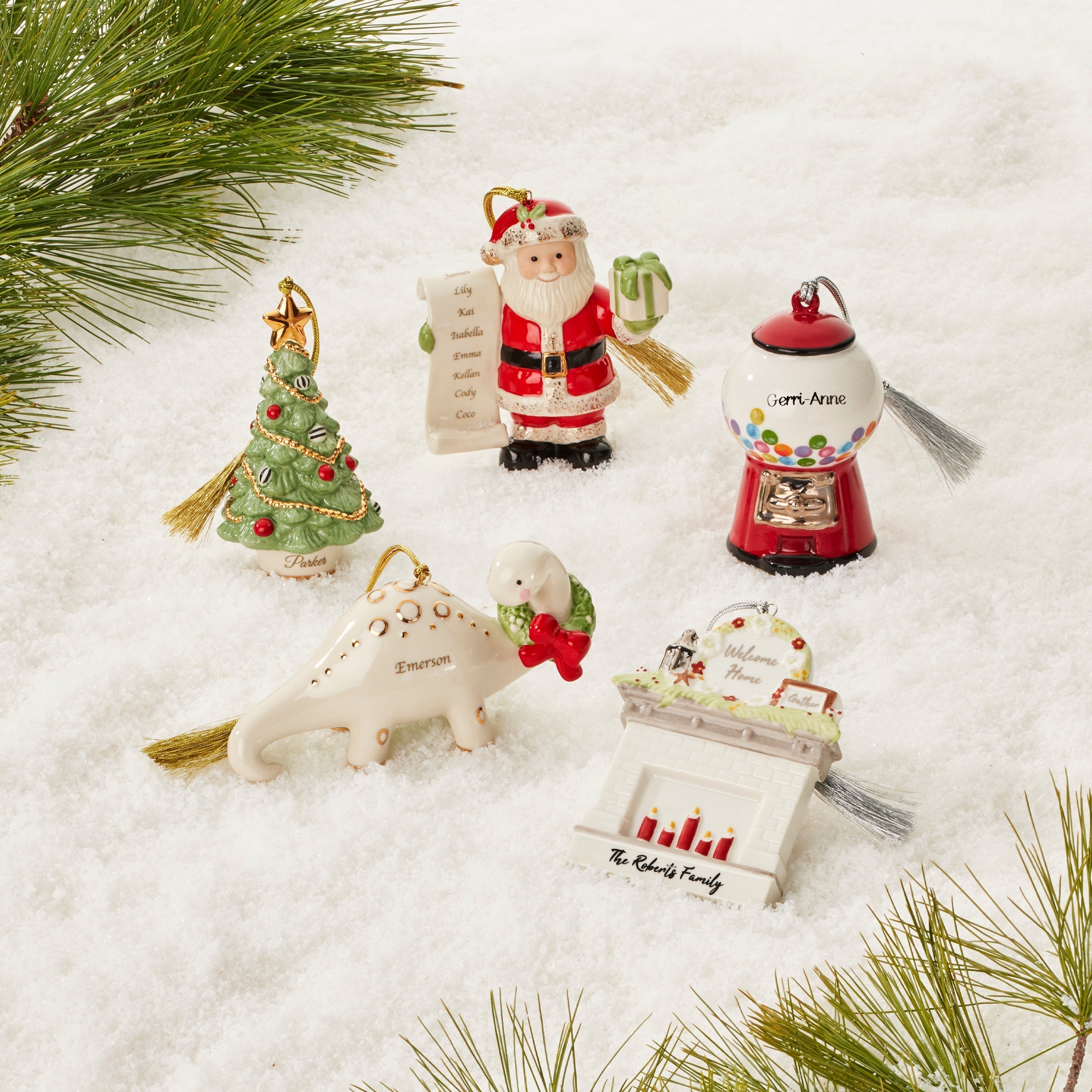 Lenox Heritage Lenox Heritage Personalized Naughty & Nice Ornament - Image 8