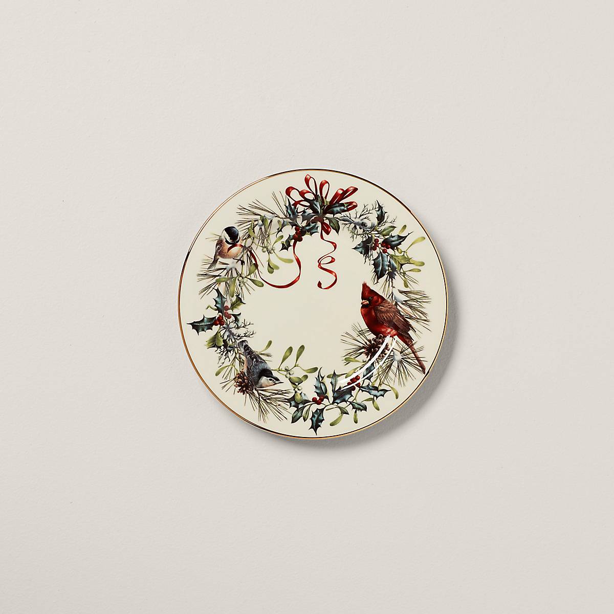Lenox Heritage Lenox Heritage Winter Greetings Salad Plates, Set of 6 - Image 5
