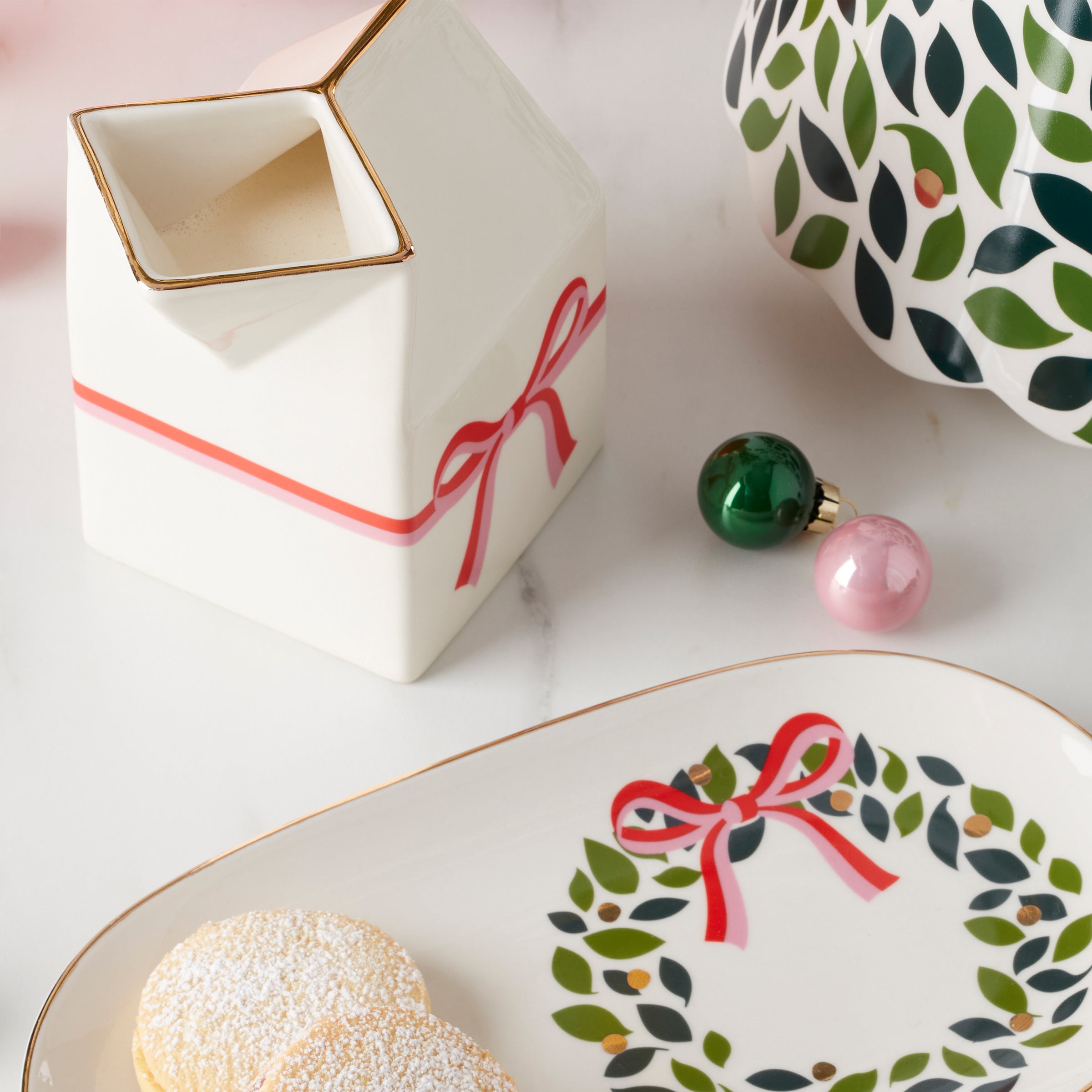 Lenox Heritage Lenox Heritage Be Jolly Milk & Cookie Plate - Image 3