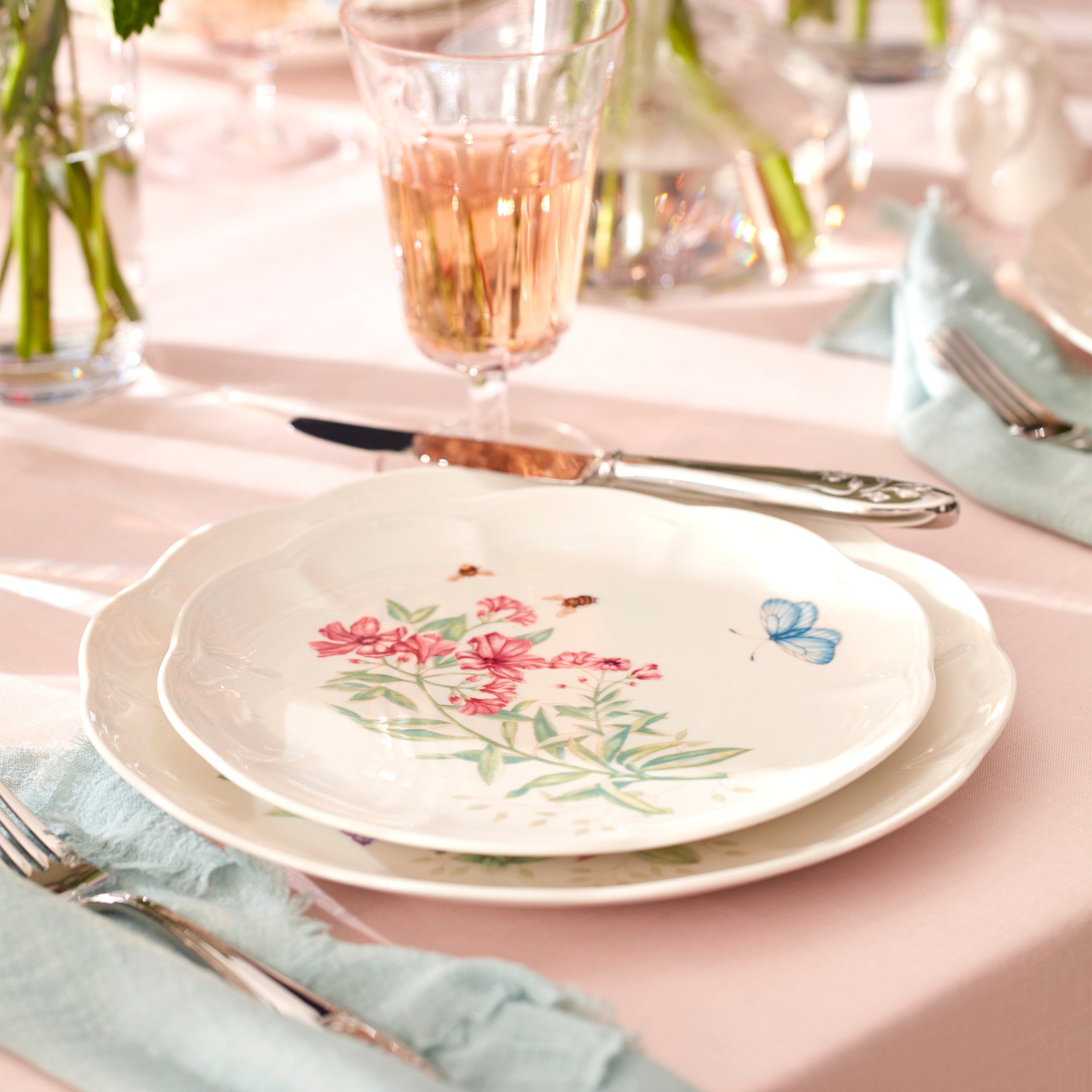 Lenox Heritage Lenox Heritage Butterfly Meadow 18-Piece Dinnerware Set - Image 5