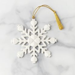 Lenox Heritage Lenox Heritage Be Jolly Snowflake Ornament