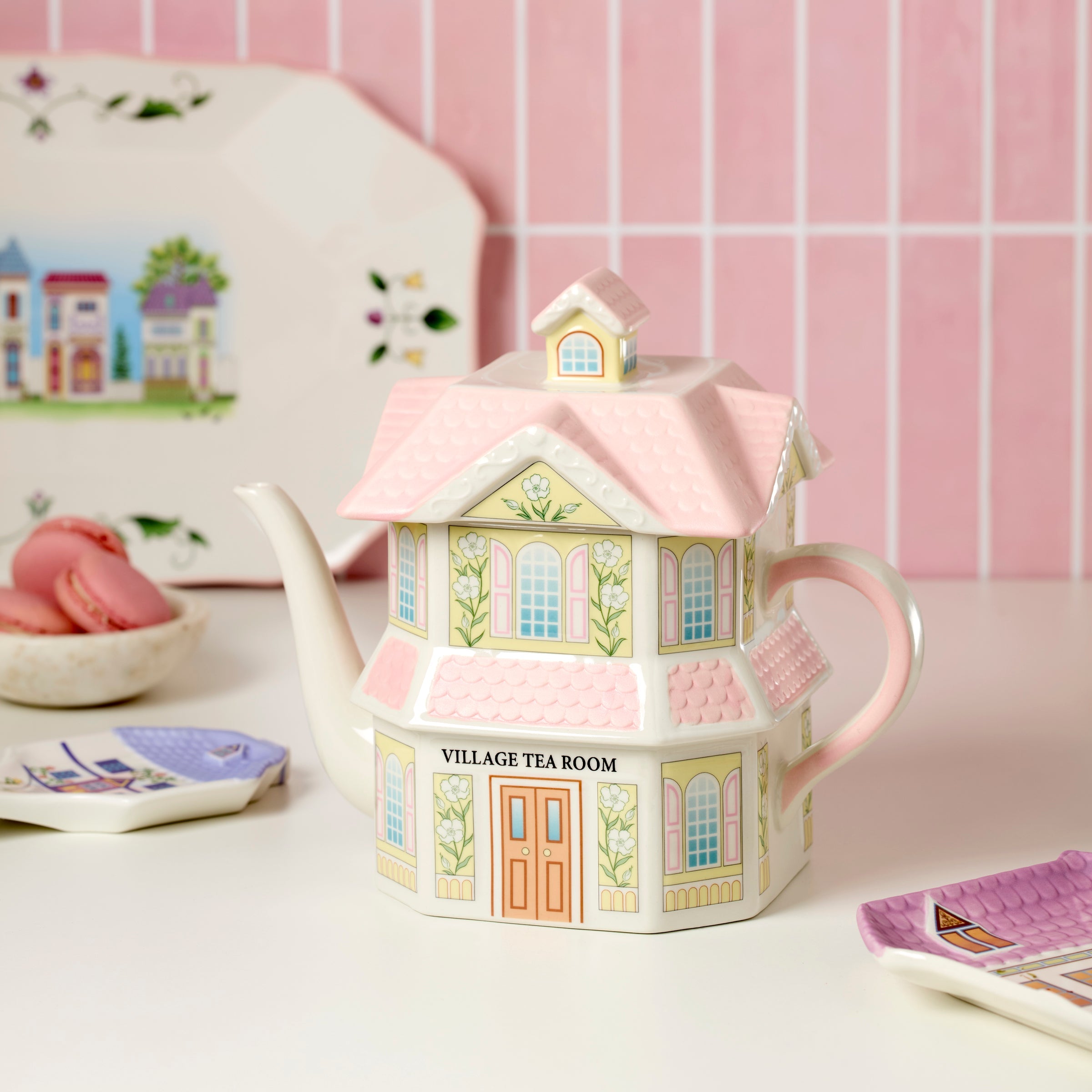 Lenox Heritage Lenox Heritage Lenox Spice Village Teapot - Image 5
