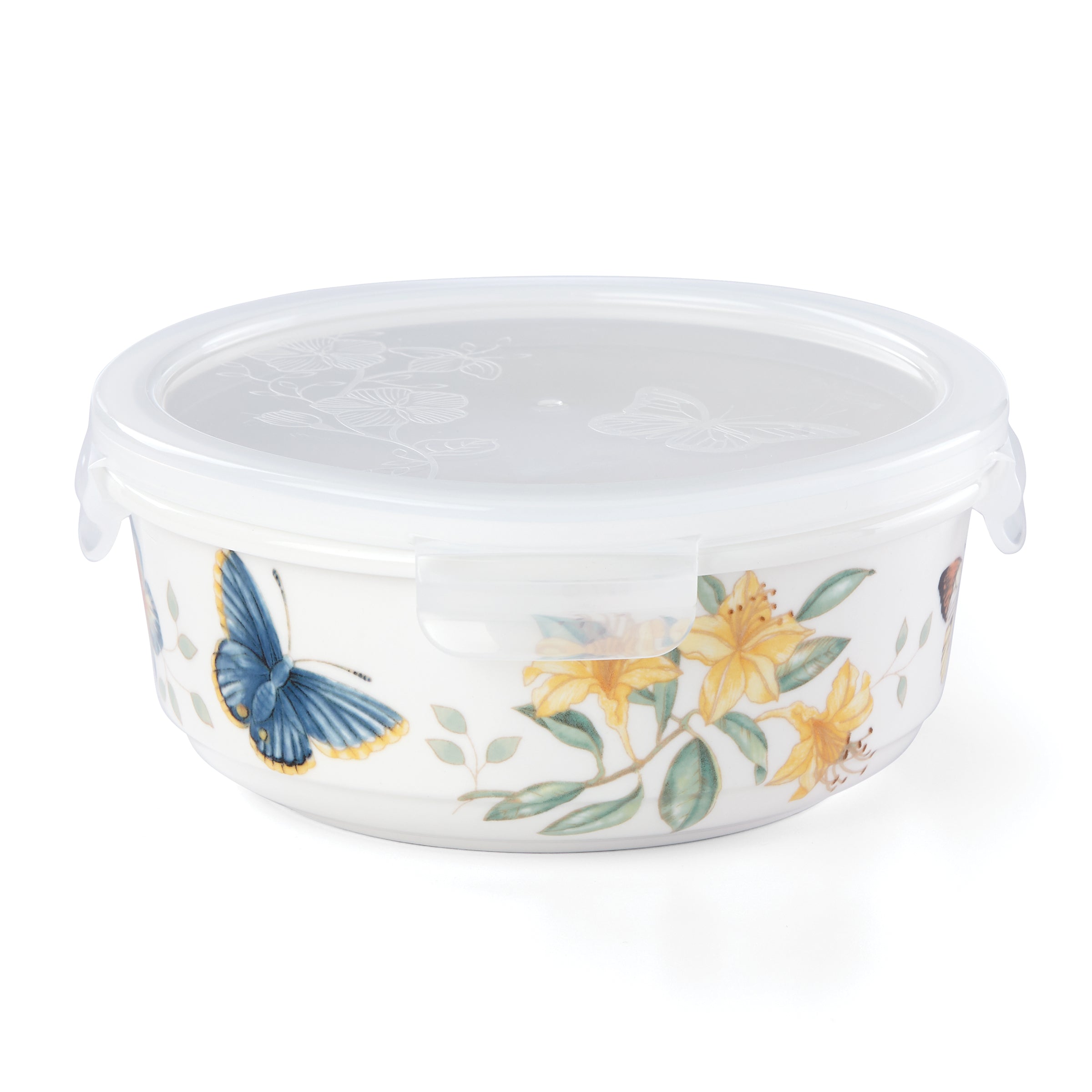Lenox Heritage Lenox Heritage Butterfly Meadow Large Round Container - Image 5