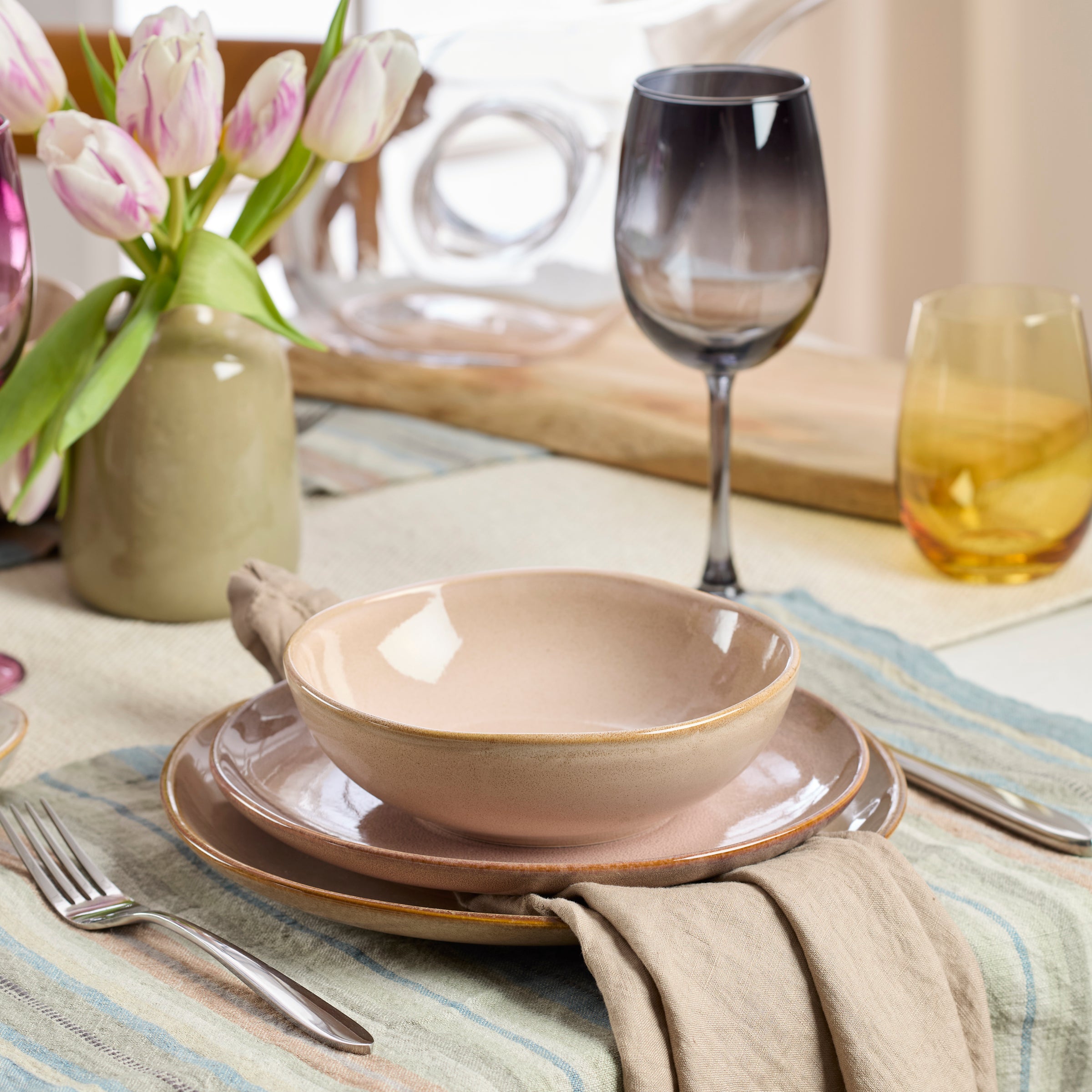 Lenox Heritage Lenox Heritage Organic Shades Clay 12-Piece Dinnerware Set - Image 4