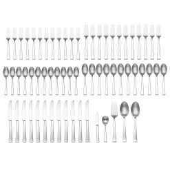 Alternative view of Lenox Heritage Lenox Heritage Lewin Satin 65-Piece Flatware Set