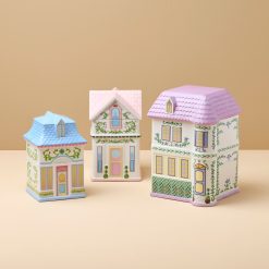 Lenox Heritage Lenox Heritage Lenox Spice Village House Canisters, Set of 3