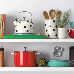 Alternative view of Lenox Heritage Lenox Heritage Deco Dot 4-Piece Utensil Holder Set