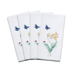 Lenox Heritage Lenox Heritage Butterfly Meadow Garden Dinner Napkins, Set of 4