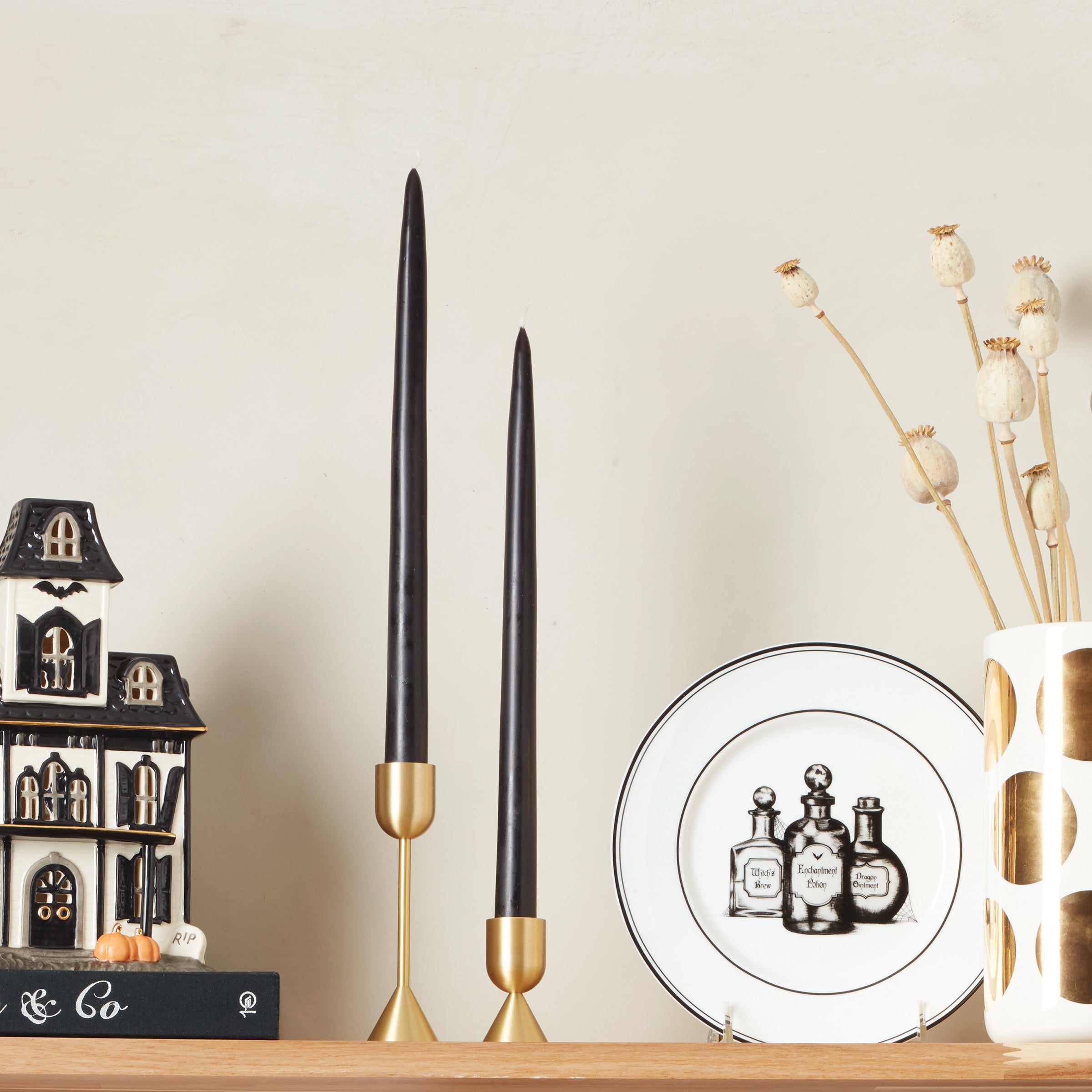 Lenox Heritage Lenox Heritage Light Gold Tall Taper Candle Holder - Image 3