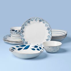 Lenox Heritage Lenox Heritage Blue Bay 12-Piece Dinnerware Set